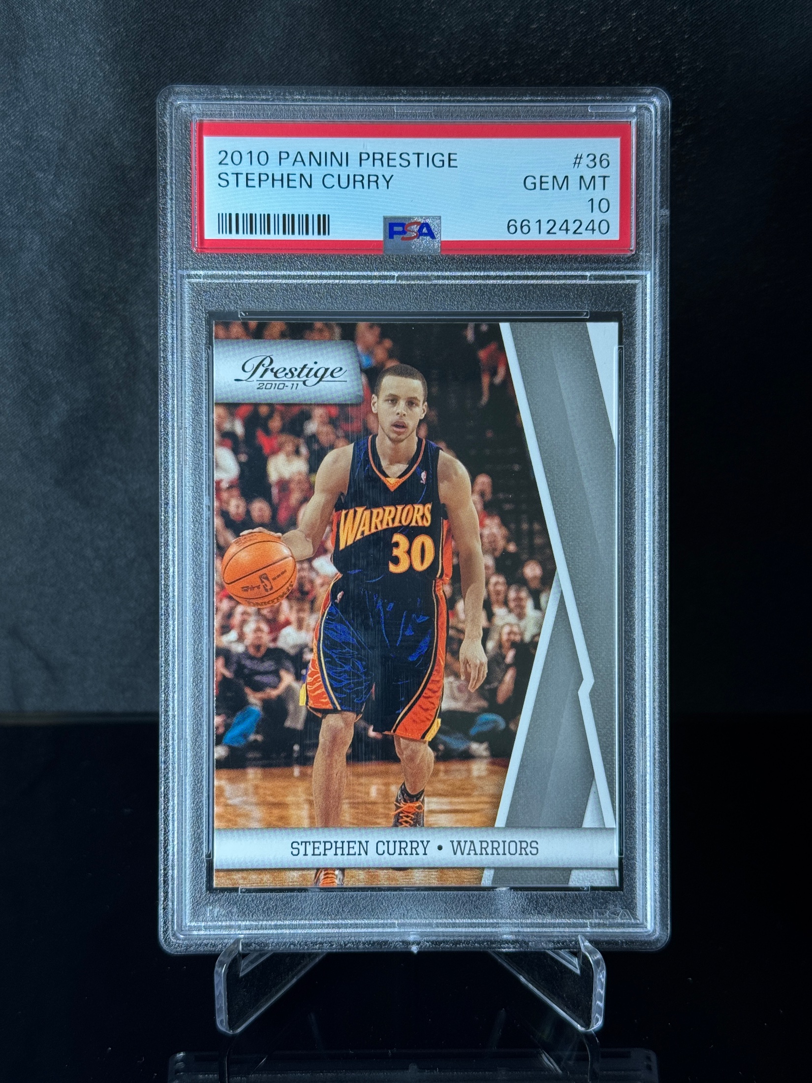 2010-11 Panini Prestige Stephen Curry front